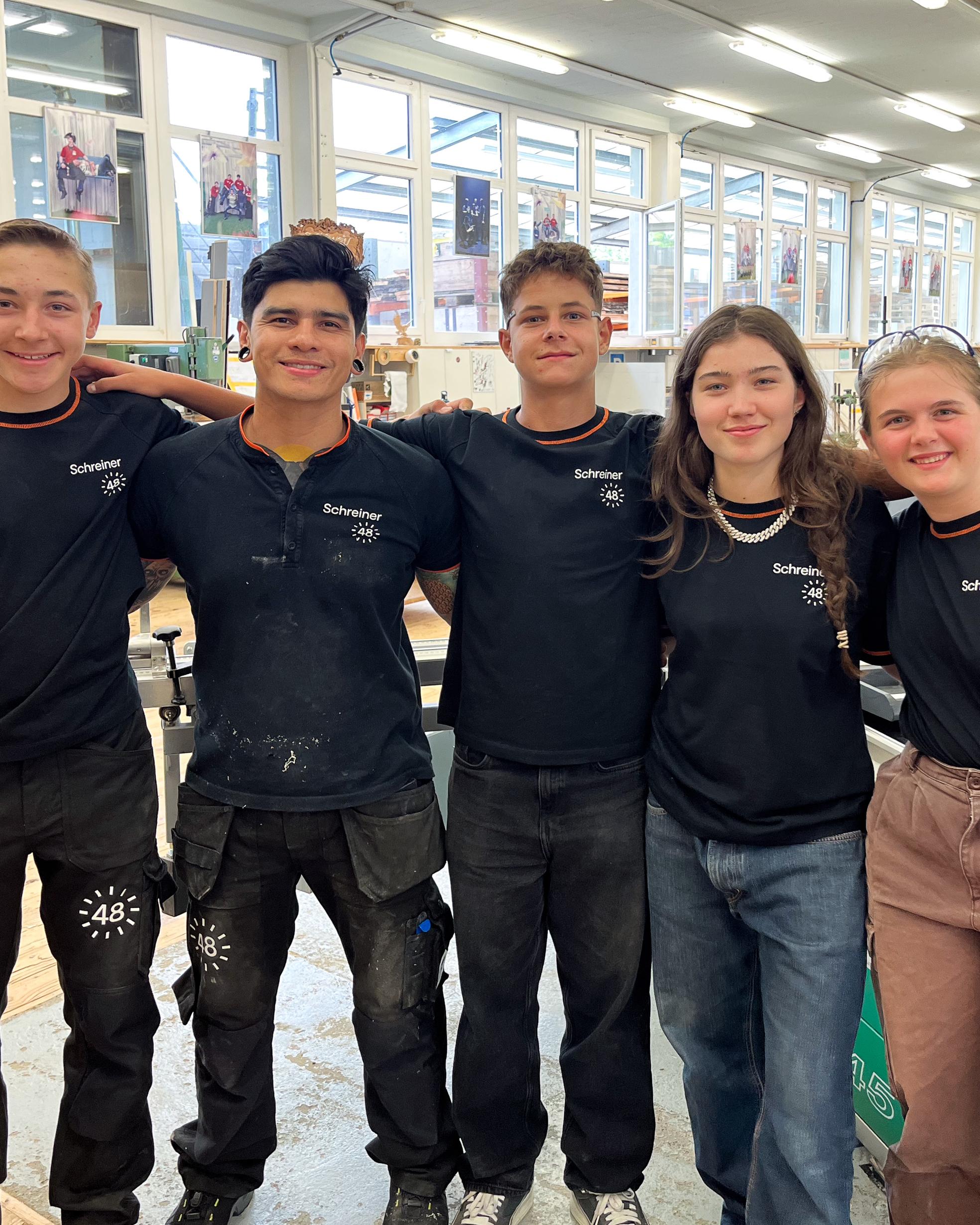 Bild von Das sind die Schreiner:innen von morgen