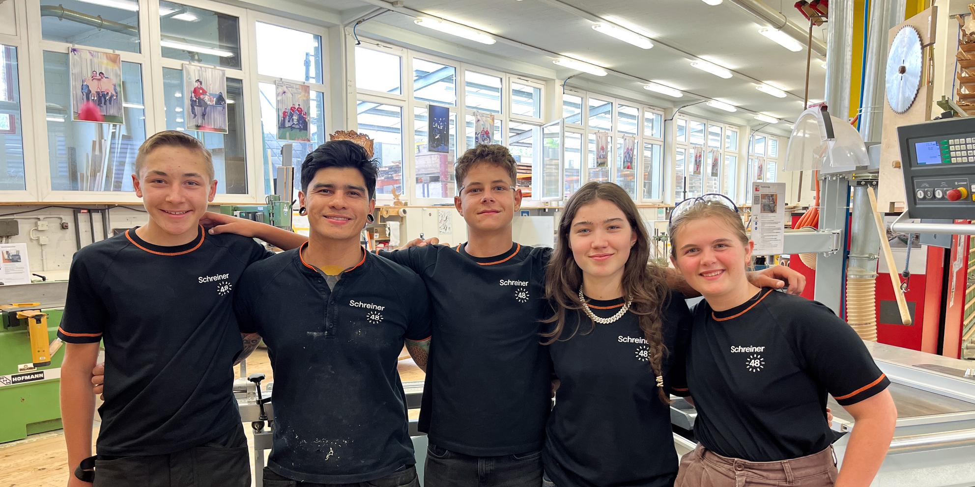 Bild von Das sind die Schreiner:innen von morgen